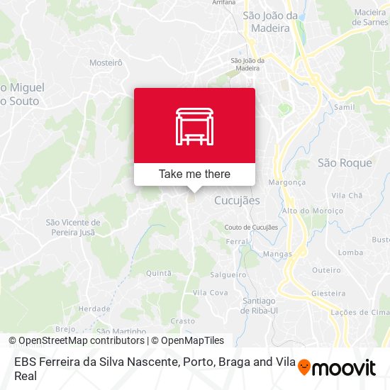 EBS Ferreira da Silva Nascente map