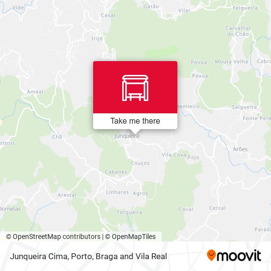 Junqueira Cima mapa