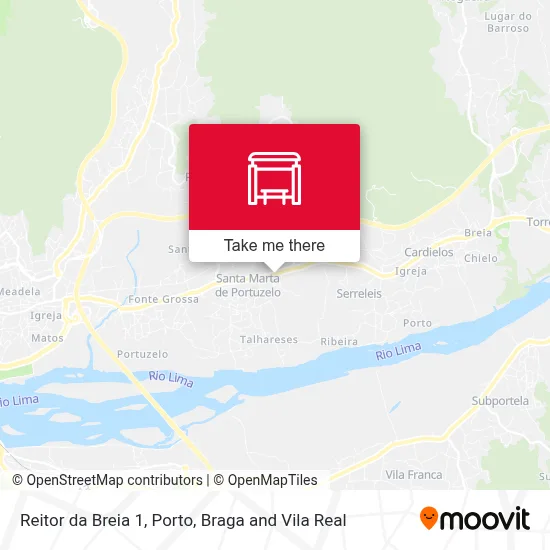 Reitor da Breia 1 map