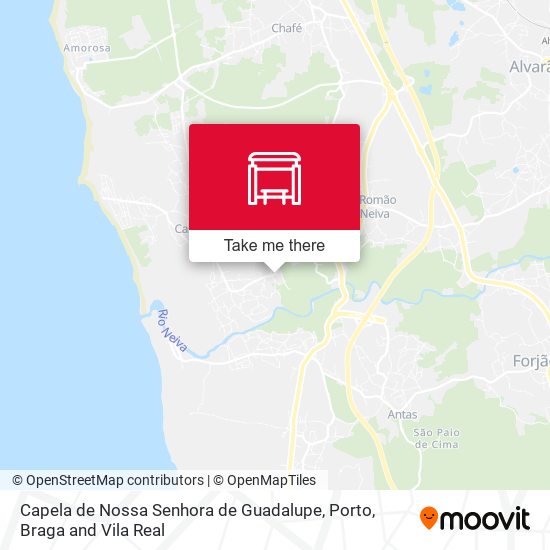 Capela de Nossa Senhora de Guadalupe map