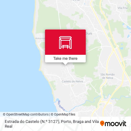 Estrada do Castelo (N.º 3127) map