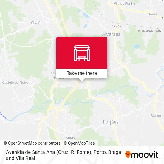Avenida de Santa Ana (Cruz. R. Fonte) map