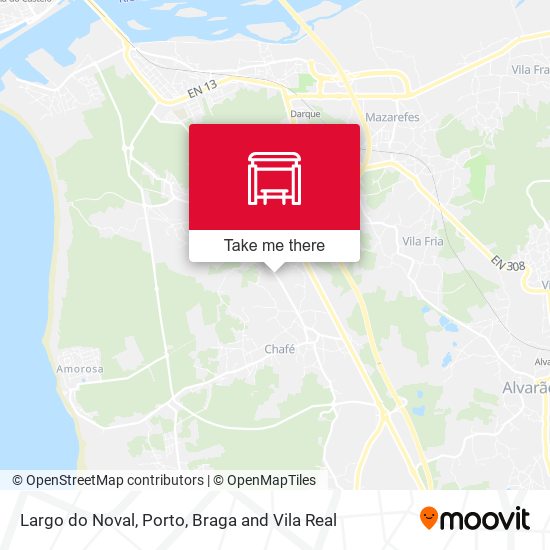 Largo do Noval mapa
