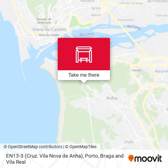 EN13-3 (Cruz. Vila Nova de Anha) map