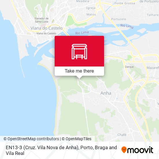 EN13-3 (Cruz. Vila Nova de Anha) map