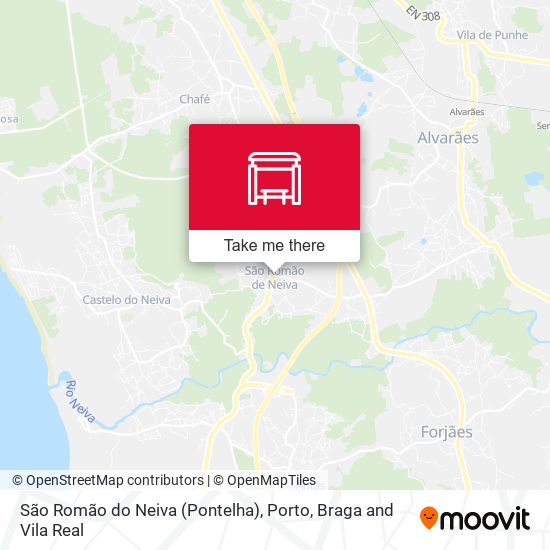 São Romão do Neiva (Pontelha) map