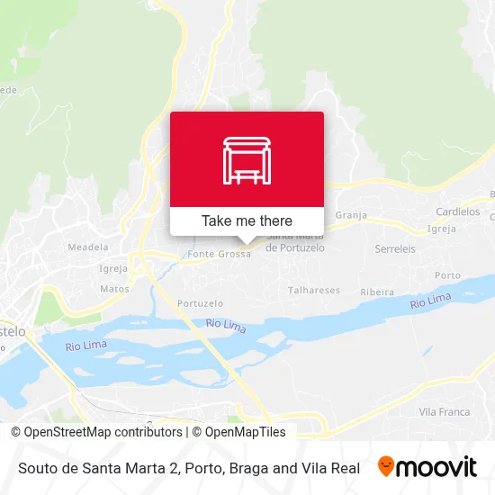 Souto de Santa Marta 2 map