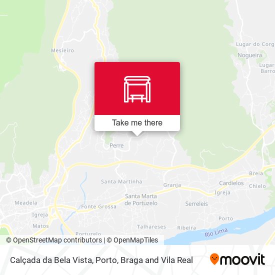 Calçada da Bela Vista map