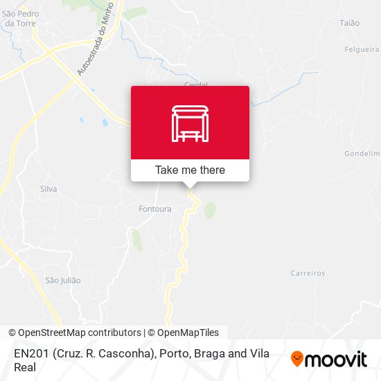 EN201 (Cruz. R. Casconha) mapa