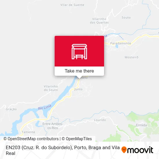 EN203 (Cruz. R. do Subordelo) map