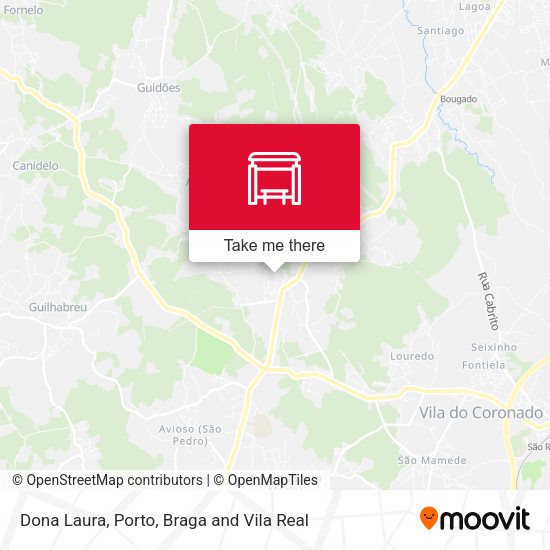 Dona Laura map