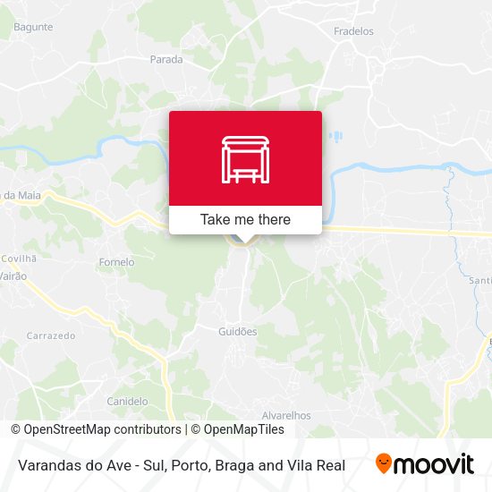 Varandas do Ave - Sul mapa
