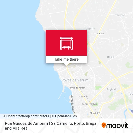 Rua Guedes de Amorim | Sá Carneiro map