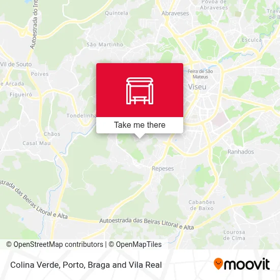 Colina Verde map