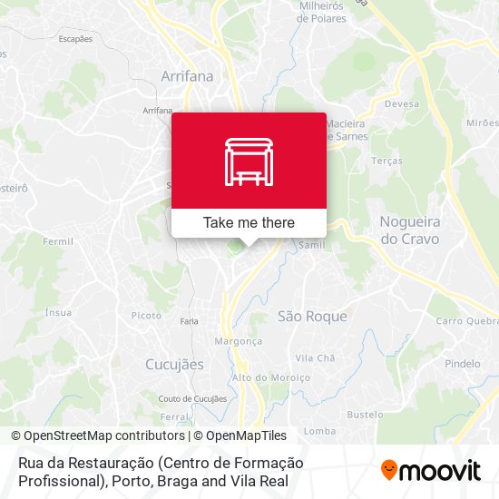 Rua da Restauração (Centro de Formação Profissional) map