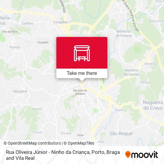 Rua Oliveira Júnior - Ninho da Criança map