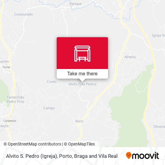 Alvito S. Pedro (Igreja) map