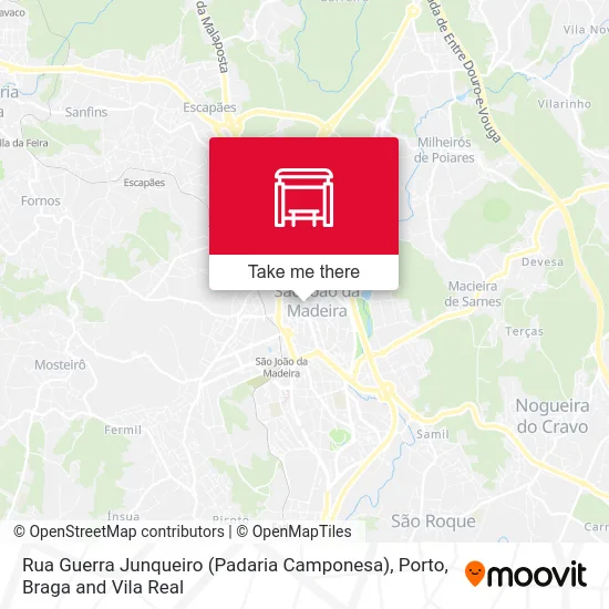 Rua Guerra Junqueiro (Padaria Camponesa) map