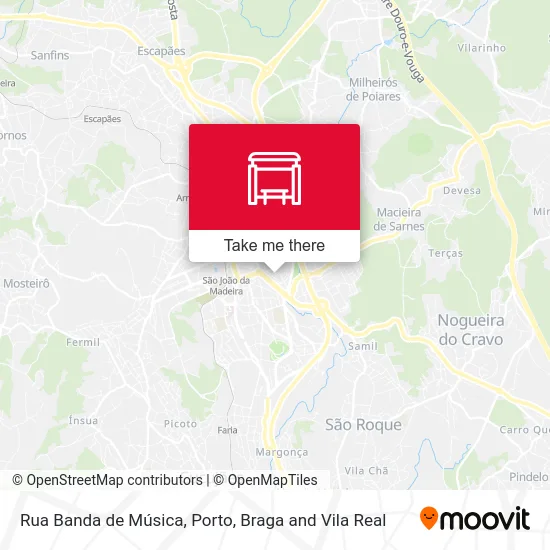 Rua Banda de Música map