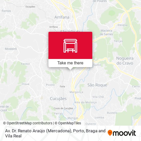 Av. Dr. Renato Araújo (Mercadona) mapa