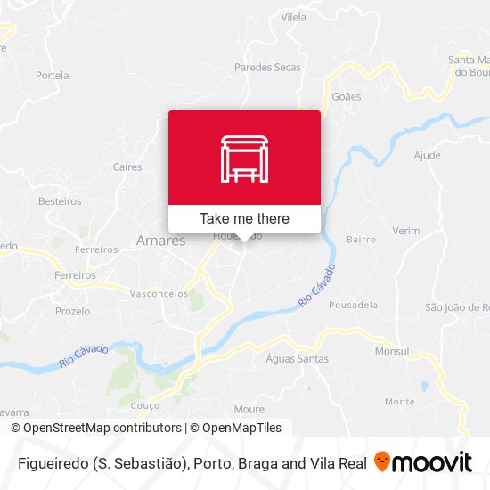 Figueiredo (S. Sebastião) map