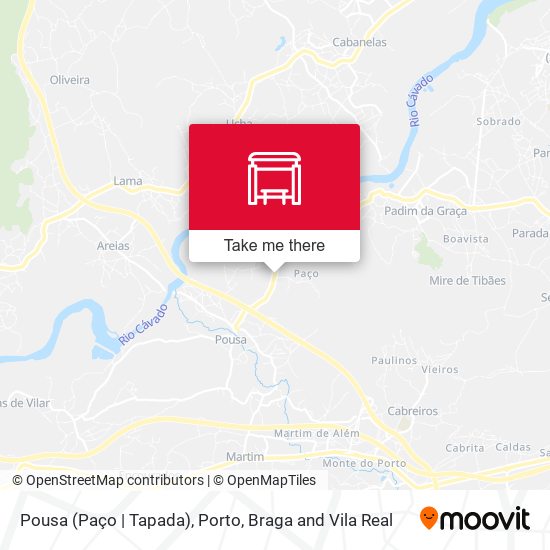 Pousa (Paço | Tapada) map