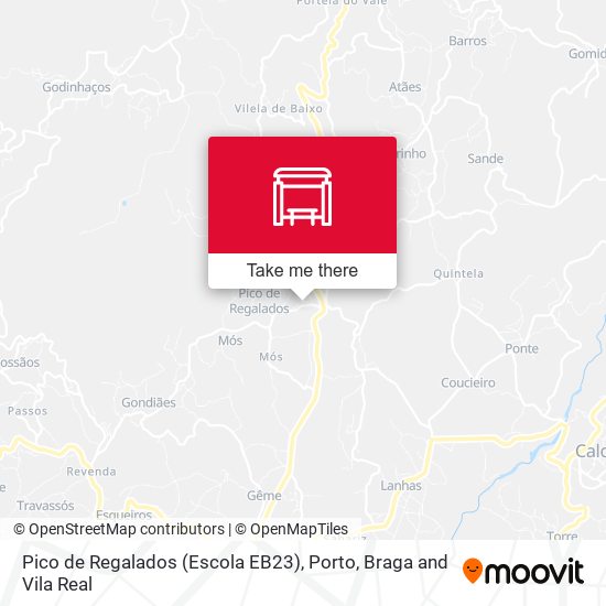 Pico de Regalados (Escola EB23) map