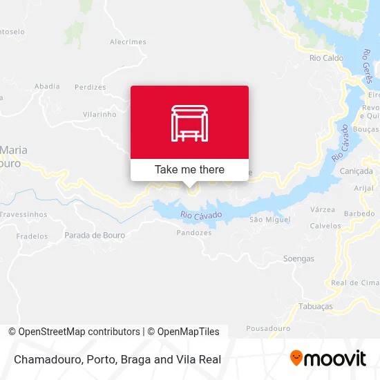 Chamadouro map