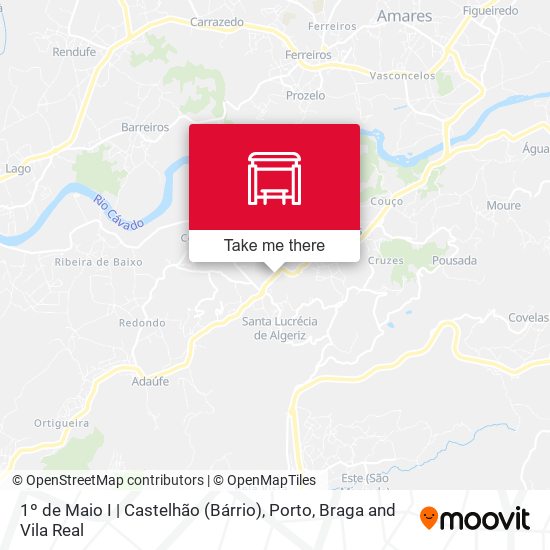 1º de Maio I | Castelhão (Bárrio) map