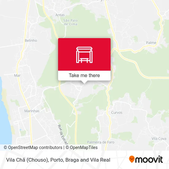 Vila Chã (Chouso) map