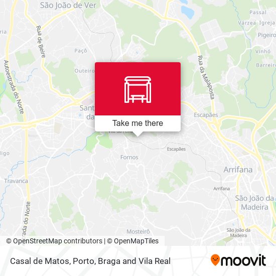 Casal de Matos mapa