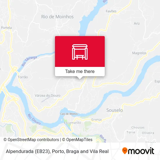 Alpendurada (EB23) map