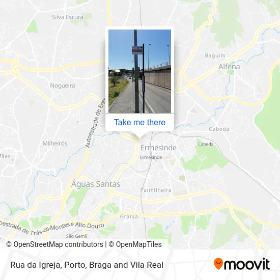 Rua da Igreja map