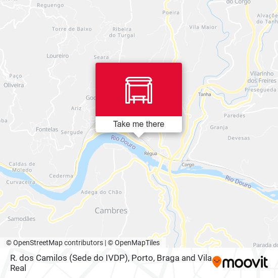 R. dos Camilos (Sede do IVDP) map