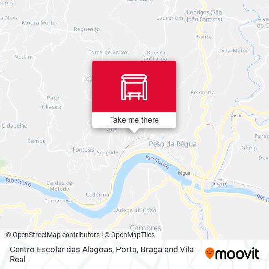 Centro Escolar das Alagoas map