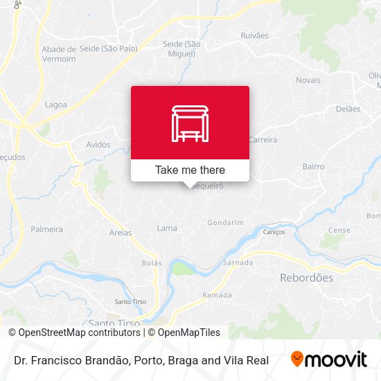 Dr. Francisco Brandão mapa