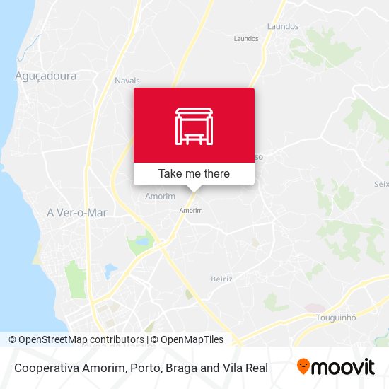Cooperativa Amorim mapa