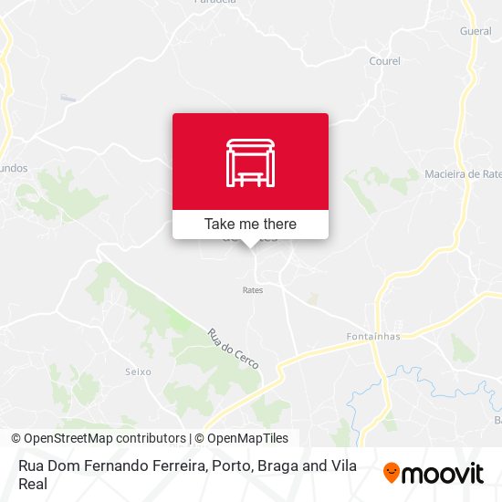 Rua Dom Fernando Ferreira map