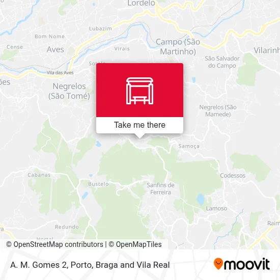A. M. Gomes 2 map