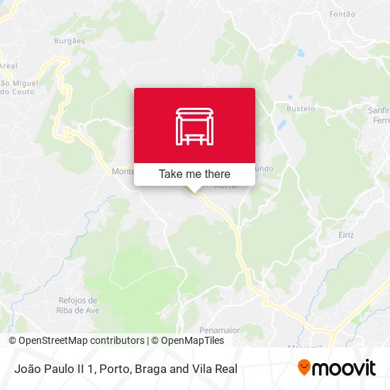 João Paulo II 1 mapa
