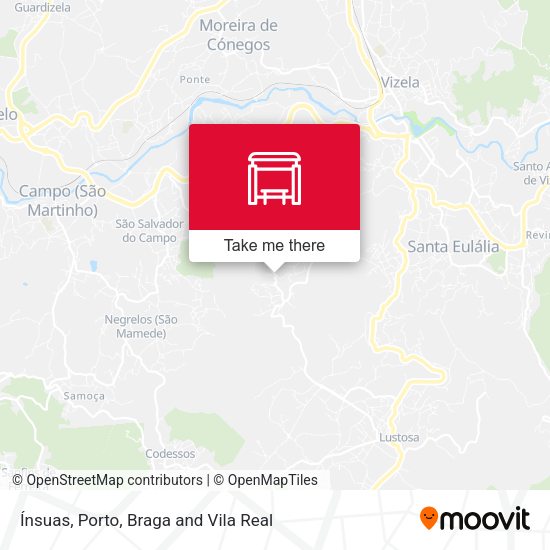 Ínsuas map