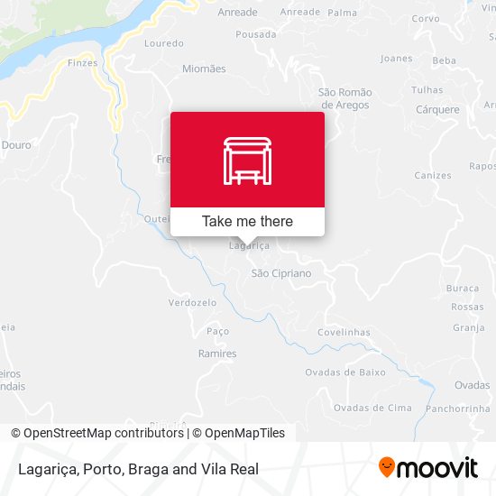 Lagariça mapa