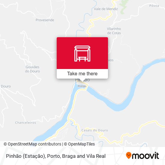 Pinhão (Estação) map