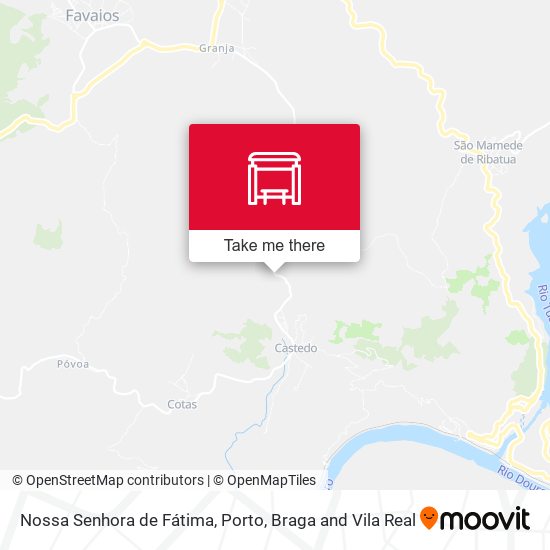 Nossa Senhora de Fátima mapa