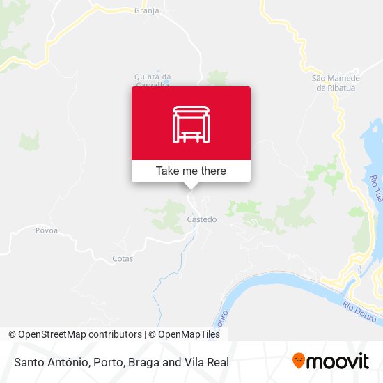 Santo António mapa