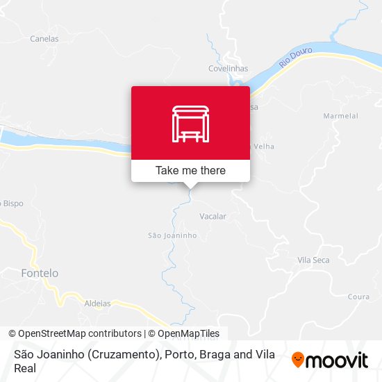 São Joaninho (Cruzamento) map