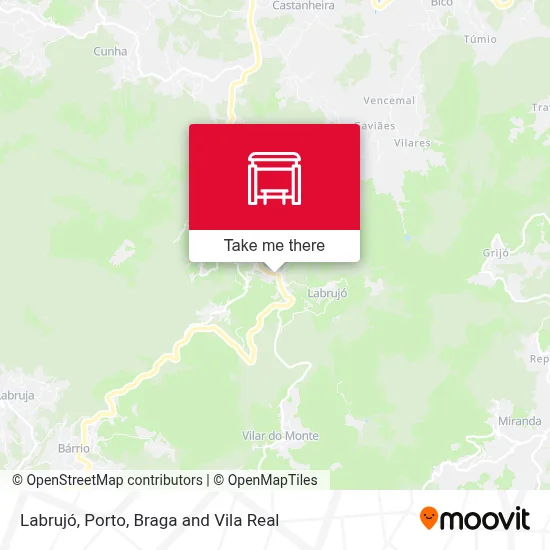 Labrujó map