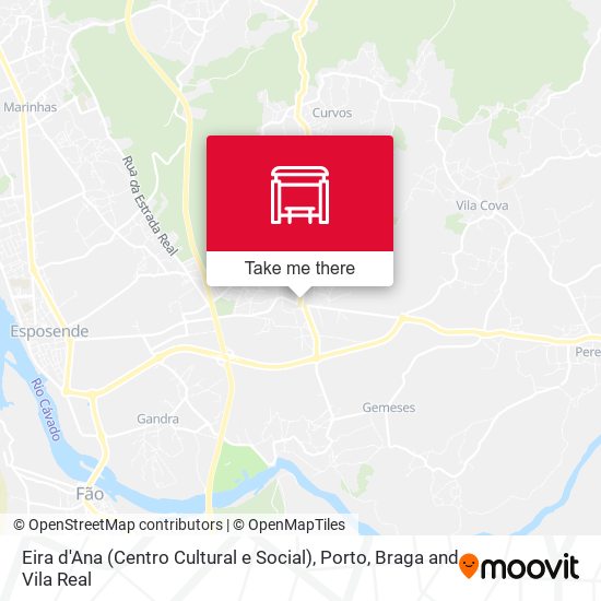 Eira d'Ana (Centro Cultural e Social) map