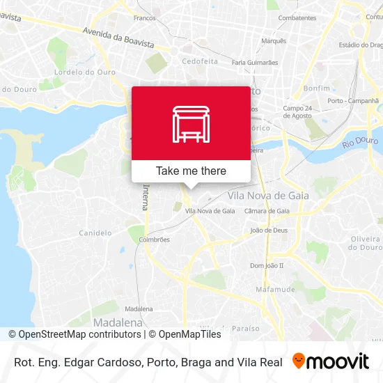 Rot. Eng. Edgar Cardoso map