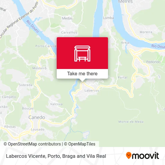 Labercos Vicente map